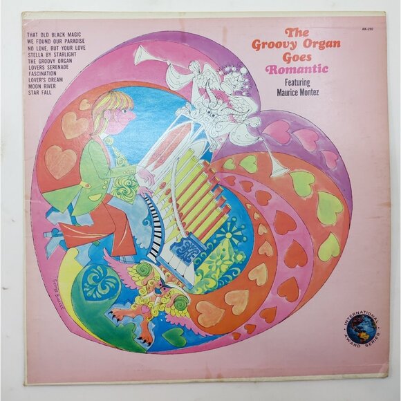 Maurice Montez - The Groovy Organ Goes Romantic" Vinyl LP (Design DLP-265, 1966) - Picture 1 of 8